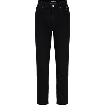 Boss Дънки Boss Women's Straight Cropped Jeans - Black