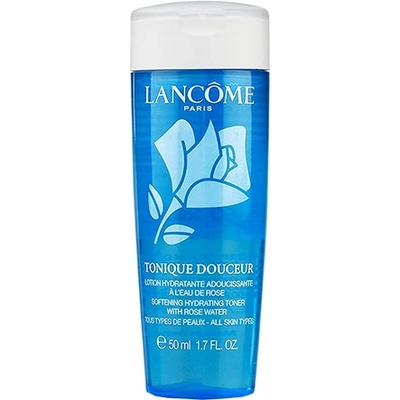 Lancome Tonique Douceur Softening Hydrating Toner With Rose Water почистващ тоник за всички типове кожа за жени 50 мл
