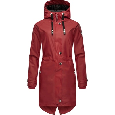 NAVAHOO Функционално палто 'Rainy Flower' червено, размер XXXL