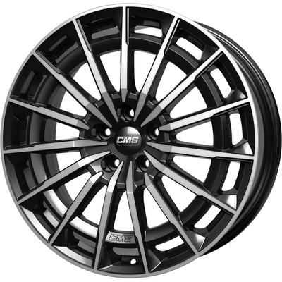 CMS C38 8.5x20 5x112 ET38 diamond black gloss