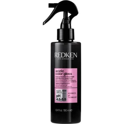 Redken Acidic Color Gloss Heat Protection Treatment спрей без отмиване за термична защита на косата 190 ml за жени