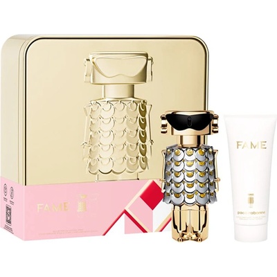 Paco Rabanne Fame подаръчен комплект с парфюмна вода 80мл и лосион за тяло 100мл за жени 1 бр