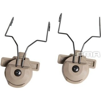 Adaptér EX3.0 GEN2 Rails na prilbu pre slúchadlá FMA Coyote