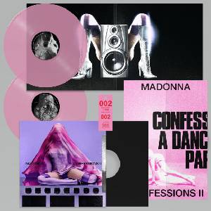 Warner Madonna: Confessions II (Coloured Transculent Pink Vinyl) - 2Vinyl (LP) (093749)