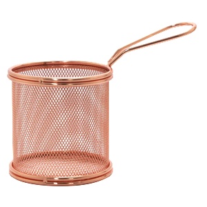 Chef`n CN-Метална кошничка за сервиране КРЪГ 9x9cm B1823A (0721-2) (МЕД) (01981211)