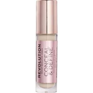 Revolution Beauty Conceal & Define Течен коректор, C1, 4 g - baby