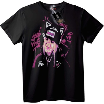 NOONEBRAND Тениска Mikro Градско изкуство - 3XL, Black
