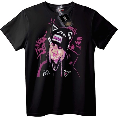 NOONEBRAND Тениска Mikro Градско изкуство - 3XL, Black
