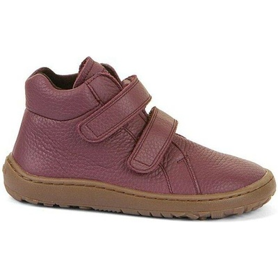 Froddo dětské eloroční barefoot boty AUTUMN vínové