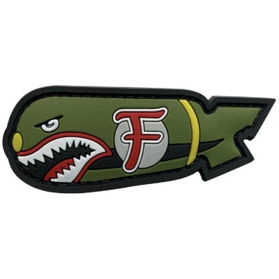 ARMED PATCHES PVC nášivka F Bomb Shark – Zboží Dáma