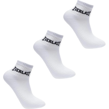 Image 1 of Everlast Детски чорапи Everlast Quarter Socks 3 Pack Childrens - White