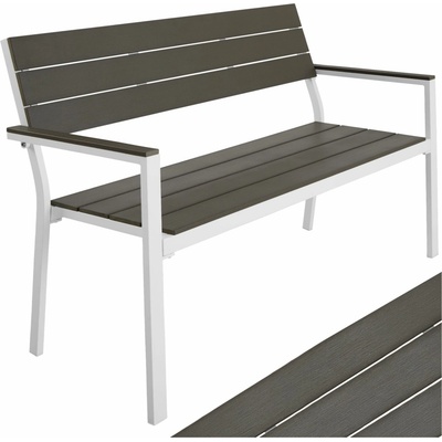 TecTake 403547 šedá/bílá – Zbozi.Blesk.cz