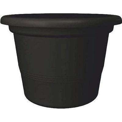 Nohelgarden květináč CAMPANULA plastový antracitový 40x28 cm