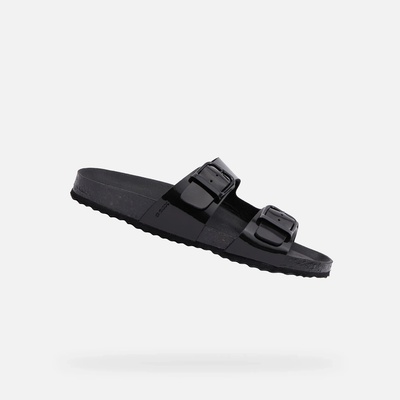Черни дамски чехли Geox Brionia R Geox | Cheren | ЖЕНИ | 36