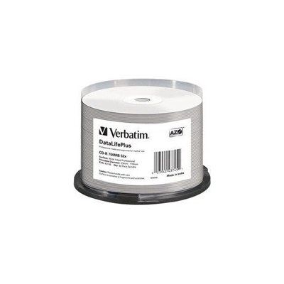 Verbatim CD-R 700MB 52x, printable, spindle, 50ks (43745)