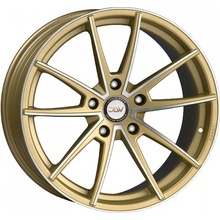 DLW Manay 8,5x19 5x112 ET45 matt gold full polished