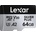 Lexar Silver Plus microSDXC 64GB UHS-I/U3/V30 (LMSSIPL064G-BNANG)