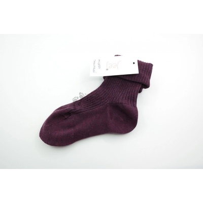 Jeej design Detské ponožky Mulberry tmavofialová