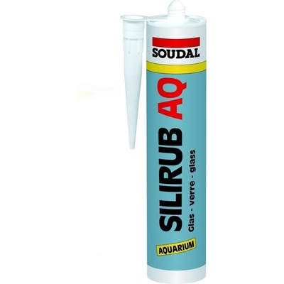SOUDAL Silirub AQ 310g čierny