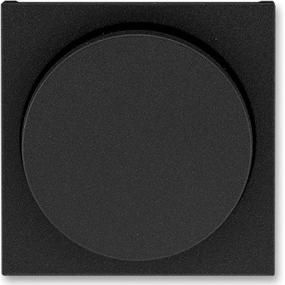 3294H-A00123 63 Kryt stmívače s otočným ovladačem, onyx/kouřová černá, ABB Levit