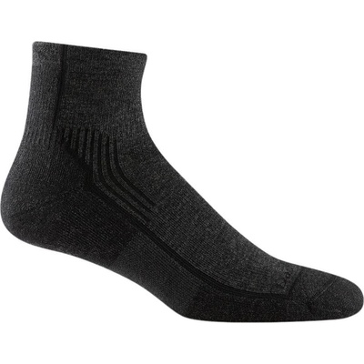 Darn Tough ponožky pánske 1/4 Midweight with cushion hiker onyx black