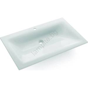 Bathco 0507 - Вграден умивалник MONACO 60x50 cm смола/бял (BO0023) Мивка за вграждане