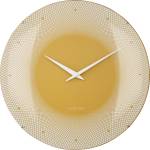NeXtime Стенен часовник Deep 50 жълт (3300YL)