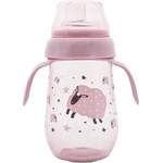 Lorelli Неразливащо шише с широко гърло Lorelli My Friend - 260 ml, Mellow Rose (10200090005) - baby