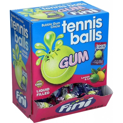 Fini Golosinas Espaňa S.L.U. Tennis Balls žvýkačky 200ks