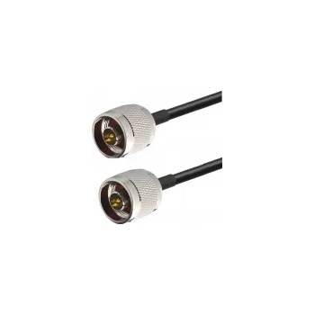 Image 1 of N-Male към N-Male, асемблиран, високочестотен кабел, 3m