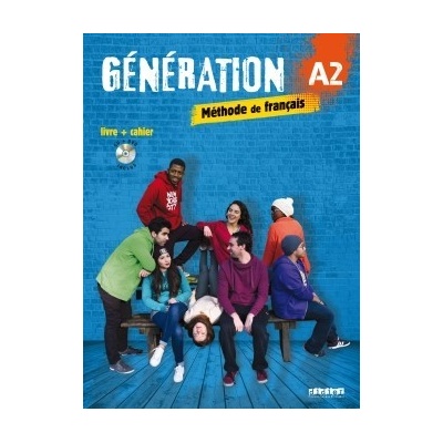 Génération A2 UČ+PS+CD+DVD /komplet/