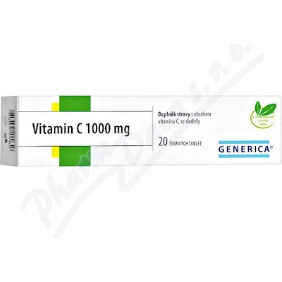 Generica Vitamin C 1000 mg 20 ks