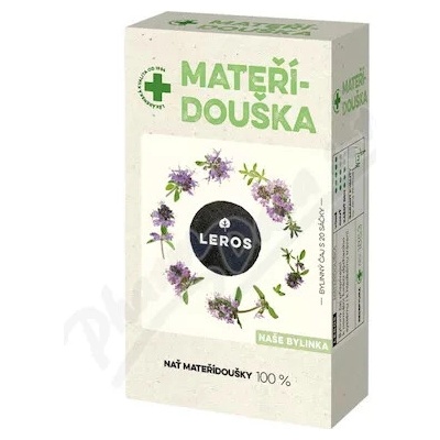 LEROS Čaj z materinej dúšky 20 x 1,5 g