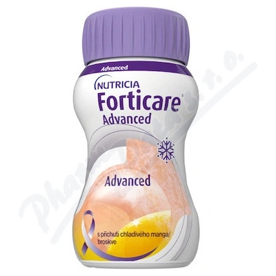 FORTICARE ADVANCED S PŘÍCHUTÍ CHLADIVÉHO MANGA/BROSKVE POR SOL 4X125ML