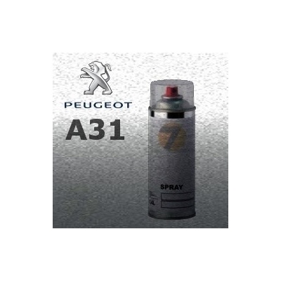 PEUGEOT A31 GRIS COOL SILVER metalická barva Sprej 400ml