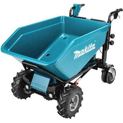 Makita Акумулаторна строителна количка Makita DCU603Z - 18+18 V, 300 кг, 200 л (DCU603Z)