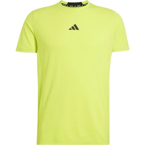 adidas Мъжка спортна тениска adidas D4T Tee Sport shirt - Semi Solar Yellow (216-8710-0312)