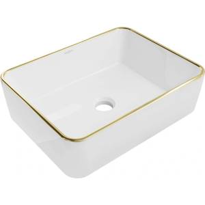 Mexen Catia 48x37 cm white/gold (21314805)