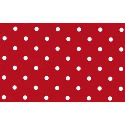 GEKKOFIX Samolepiace tapety bodky červené 12594, rozmer 45 cm x 2 m
