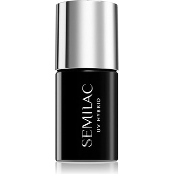 Semilac UV Hybrid Extend Care 5in1 gélový lak na nechty s vyživujúcim účinkom odtieň 804 Glitter Soft Beige 7 ml