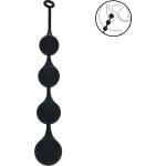 Levelz Silicone Waterdrop Anal Balls XXL 60mm Black
