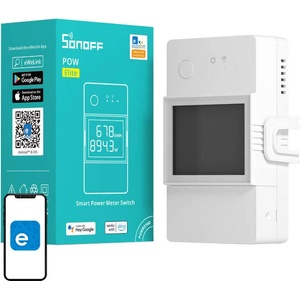 SONOFF Смарт ключ Wi-Fi Sonoff POWR316D с измерване на консумация 16A (POWR316D)
