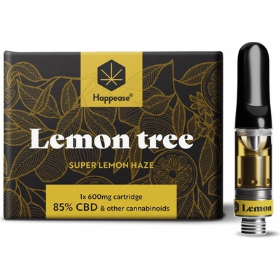 Happease Cartidge 85% CBD 600 mg Lemon tree 1 ks