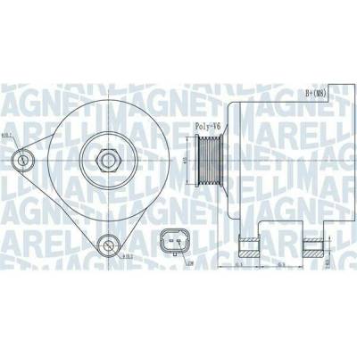generátor MAGNETI MARELLI 063732015010