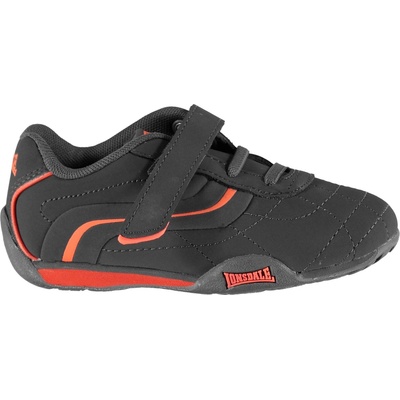 Lonsdale Детски маратонки Lonsdale Camden Infants Trainers - Charcoal/Orange