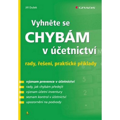 Vyhněte se chybám v účetnictví