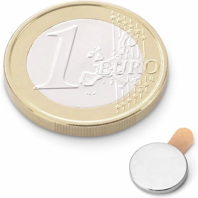 Neodymový kotoučový magnet KT-08-01-3M samolepicí