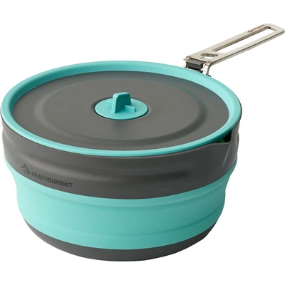 Sea to Summit Тенджера Sea to summit Frontier Ultralight Collapsible Pouring Pot - Aqua Sea Blue - размер 2, 2 l (532-2893-0111)