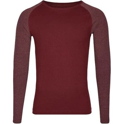 Miners mate triko s dlouhým rukávem MY210 Burgundy