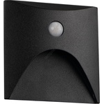 Kanlux 39130 - LED осветително тяло за стълби със сензор EXIN 2, 5W/230V 3000K IP65 черно, квадратно (KX2634)